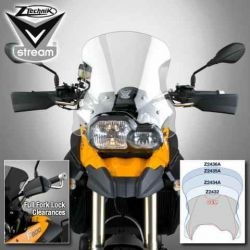 ZTECHNIK Z2434A VSTREAM Turystyczna szyba motocyklowa BMW F800GS 08-13, F650GS Twin 08-12