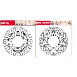 TRW MSW114 tarcza hamulcowa PŁYWAJĄCA średnica 320mm