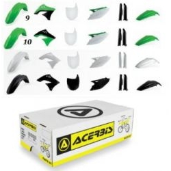 ACERBIS 0013978. FULL komplet plastików Offroad KAWASAKI KXF250 09-12