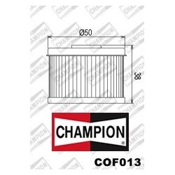 CHAMPION COF013 motocyklowy filtr oleju HF112