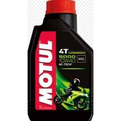 MOTUL 5000 4T 10W40 HC-TECH PÓŁSYNTETYCZNY olej silnikowy motocyklowy 1L