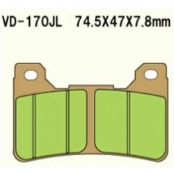 VESRAH VD-170JL Sintered motocyklowe klocki hamulcowe sklep motocyklowy MOTORUS.PL