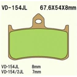 VESRAH VD-154/2JL Sintered motocyklowe klocki hamulcowe sklep motocyklowy MOTORUS.PL