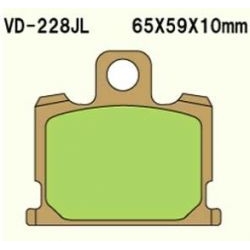 VESRAH VD-228JL Sintered motocyklowe klocki hamulcowe sklep motocyklowy MOTORUS.PL