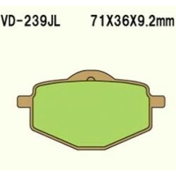 VESRAH VD-239JL Sintered motocyklowe klocki hamulcowe sklep motocyklowy MOTORUS.PL