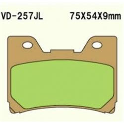 VESRAH VD-257JL Sintered motocyklowe klocki hamulcowe sklep motocyklowy MOTORUS.PL