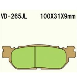 VESRAH VD-265JL Sintered motocyklowe klocki hamulcowe sklep motocyklowy MOTORUS.PL