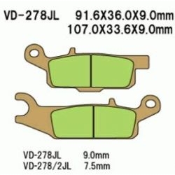 VESRAH VD-278JL Sintered motocyklowe klocki hamulcowe sklep motocyklowy MOTORUS.PL