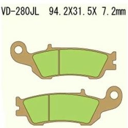 VESRAH VD-280JL Sintered motocyklowe klocki hamulcowe sklep motocyklowy MOTORUS.PL