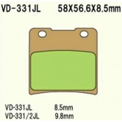 VESRAH VD-331JL Sintered motocyklowe klocki hamulcowe sklep motocyklowy MOTORUS.PL