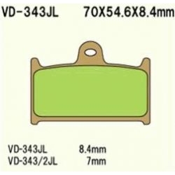 VESRAH VD-343JL Sintered motocyklowe klocki hamulcowe sklep motocyklowy MOTORUS.PL