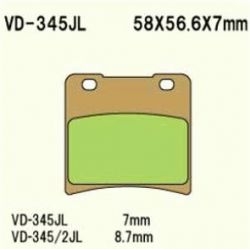 VESRAH VD-345JL Sintered motocyklowe klocki hamulcowe sklep motocyklowy MOTORUS.PL