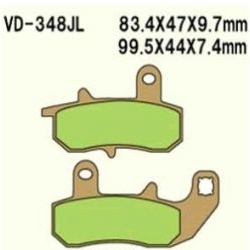 VESRAH VD-348JL Sintered motocyklowe klocki hamulcowe sklep motocyklowy MOTORUS.PL