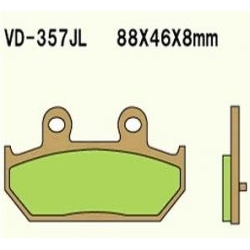 VESRAH VD-357JL Sintered motocyklowe klocki hamulcowe sklep motocyklowy MOTORUS.PL