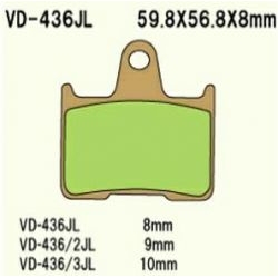 VESRAH VD-436JL Sintered motocyklowe klocki hamulcowe sklep motocyklowy MOTORUS.PL