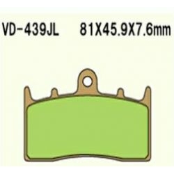 VESRAH VD-439JL Sintered motocyklowe klocki hamulcowe sklep motocyklowy MOTORUS.PL