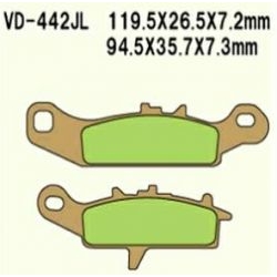 VESRAH VD-442JL Sintered motocyklowe klocki hamulcowe sklep motocyklowy MOTORUS.PL
