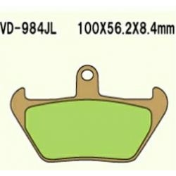 VESRAH VD-984JL Sintered motocyklowe klocki hamulcowe sklep motocyklowy MOTORUS.PL