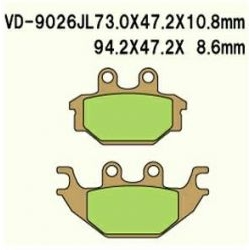 VESRAH VD-9026JL Sintered motocyklowe klocki hamulcowe sklep motocyklowy MOTORUS.PL