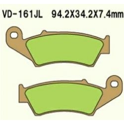 VESRAH VD-161RJL RACING klocki hamulcowe sklep motocyklowy MOTORUS.PL