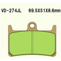 VESRAH VD-274SRJLXX SUPER RACING klocki hamulcowe sklep motocyklowy MOTORUS.PL