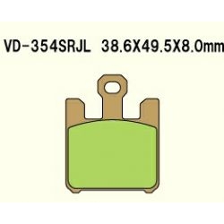 VESRAH VD-354SRJL SUPER RACING klocki hamulcowe sklep motocyklowy MOTORUS.PL