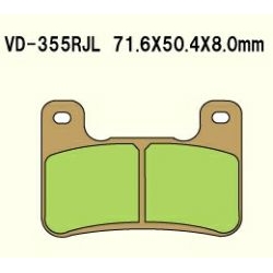 VESRAH VD-355RJL RACING klocki hamulcowe sklep motocyklowy MOTORUS.PL