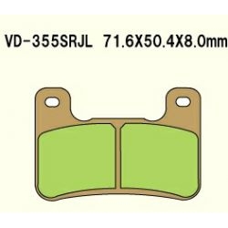 VESRAH VD-355SRJL SUPER RACING klocki hamulcowe sklep motocyklowy MOTORUS.PL