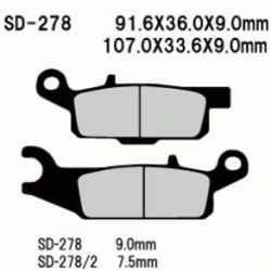 VESRAH VD-278 SEMI METALIC klocki hamulcowe sklep motocyklowy MOTORUS.PL