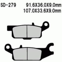 VESRAH VD-279 SEMI METALIC klocki hamulcowe sklep motocyklowy MOTORUS.PL