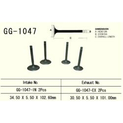 VESRAH GG-1047-IN zawór ssący Honda TRX650FA/FGA, TRX680FA/FGA