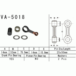 VESRAH VA-5018 korbowód HONDA CRF150R 07-09 sklep MOTORUS.PL