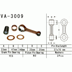 VESRAH VA-3009 korbowód SUZUKI LTA/LTF500 98-07 sklep MOTORUS.PL