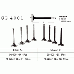 VESRAH GG-4001-IN zawór ssący Kawasaki KZ900 76-77, Z1 A/B 73-75