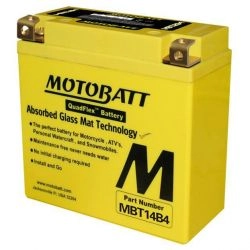 MotoBatt MBT14B4 12V 13AH/175A L+ (150X70X145/145 akumulator motocyklowy