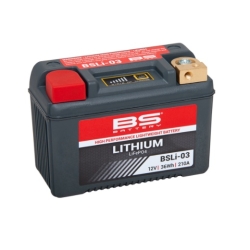 BS BSLI-03 akumulator LITOWO-JONOWY LiFePO4 ze wskaźnikiem L+ 210A,36Wh,3Ah MOTORUS.PL