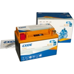 EXIDE ELTX9 Litowo jonowy Li-Ion (YTX7A-BS, YT9-BS, YTR9-BS) 36Wh L+ CCA180 akumulator motocyklowy 150x87x105 MOTORUS.P