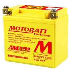 MOTOBATT MPLTZ7S-HP akumulator motocyklowy 12V 2.2AH/165A P+ LITHIUM LIFEPO4 LITOWO-JONOWY CBC+PCB (WYM:141X70X107/107)