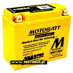 MOTOBATT MBT12B4 12V 11Ah CCA150 AGM akumulator motocyklowy MOTORUS.PL