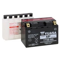 YUASA YT9B-BS 12V 8,4Ah 120A L+ bezobsługowy akumulator motocyklowy SUCHY z elektrolitem sklep MOTORUS.PL