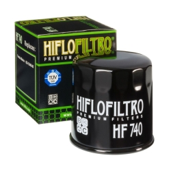 HifloFiltro HF740 motocyklowy filtr oleju YAMAHA FX Cruiser HO 09-16 sklep MOTORUS.PL