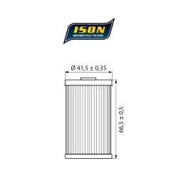 ISON 155 motocyklowy filtr oleju HF155 w sklepie motocyklowym MOTORUS.PL