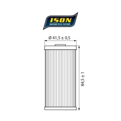 ISON 611 motocyklowy filtr oleju HF611 w sklepie motocyklowym MOTORUS.PL