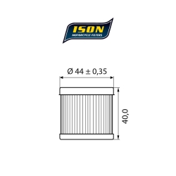 ISON 971 motocyklowy filtr oleju HF971 w sklepie motocyklowym MOTORUS.PL