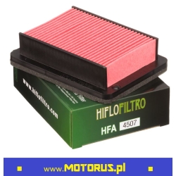 HifloFiltro HFA4507 motocyklowy filtr powietrza sklep motocyklowy MOTORUS.PL