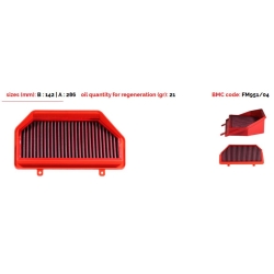 BMC Air Filter FM951/04 sportowy motocyklowy filtr powietrza SUZUKI GSXR1000 17- , GSXR1000R 17- MOTORUS.PL