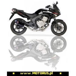IXIL tłumik motocyklowy HONDA CBF600 04-11 (PC38) typ XOVS (HEXOVAL XTREM BLACK) sklep MOTORUS.PL