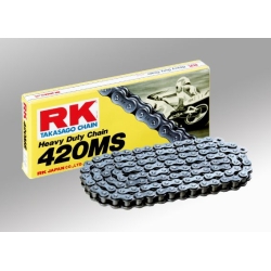 RK 420MS HEAVY DUTY NON-ORING Z ZAPINKĄ 420MS-120 ogniw łańcuch napędowy sklep motocyklowy MOTORUS.PL