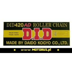 DID420AD-128 ogniw łańcuch napędowy BEZORINGOWY sklep motocyklowy MOTORUS.PL