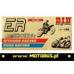 DID520ERS2-116 ogniw łańcuch napędowy BEZORINGOWY RACING ZŁOTY sklep motocyklowy MOTORUS.PL